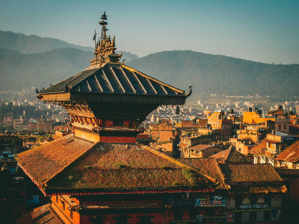 Traditional architecture in Kathmandu